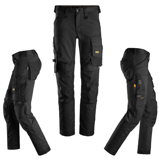 SNICKERS STRETCH-HOSE SCHWARZ 6341-0404 - 46