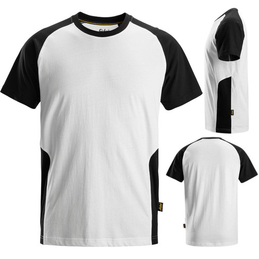 SNICKERS T-SHIRT 2550 WEISS - S